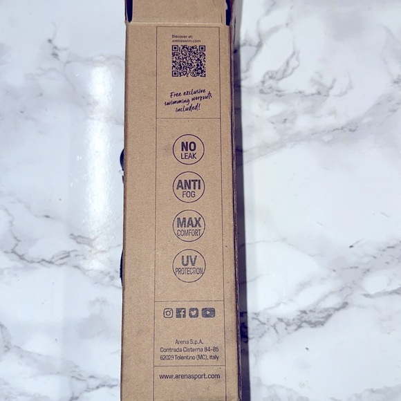 Arena spider Junior mirror swim goggles new in box - Picture 5 of 7